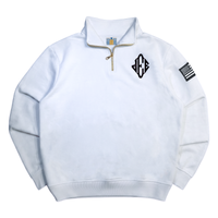 Jeffrey Epstein White Quarterzip