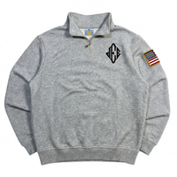 Jeffrey Epstein Grey Quarterzip