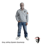 Jeffrey Epstein Grey Quarterzip