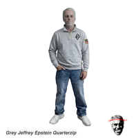 Jeffrey Epstein Grey Quarterzip