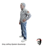 Jeffrey Epstein Grey Quarterzip